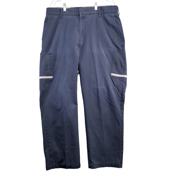 FedEx Stan Herman VF Imagewear Men's Uniform Pants Blue Size 38Rx31 - Picture 1 of 10